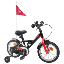 VidaXL Rower Dziecięcy 12 Cali dla dzieci w wieku 2-4 lata Czarny