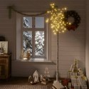 VidaXL Wierzba z oświetleniem, 220 ciepłych białych LED, 2,2 m