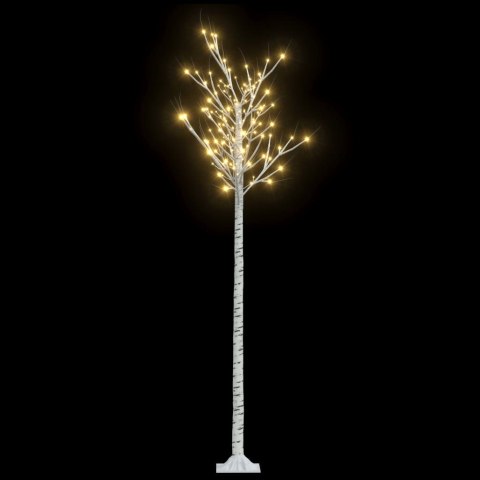 VidaXL Wierzba z oświetleniem, 220 ciepłych białych LED, 2,2 m