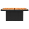 2 SZTUKA ŚRODKOWA SOFA OGRODOWA Z PODNOSZONYM STOLIKIEM