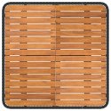 2 SZTUKA ŚRODKOWA SOFA OGRODOWA Z PODNOSZONYM STOLIKIEM