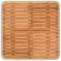 2 SZTUKA ŚRODKOWA SOFA OGRODOWA Z PODNOSZONYM STOLIKIEM