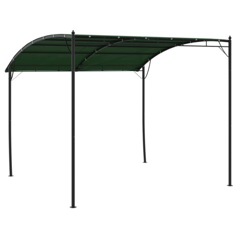 VidaXL Altana 3 x 3 x 2,55 m zielony Tkanina i aluminium 180