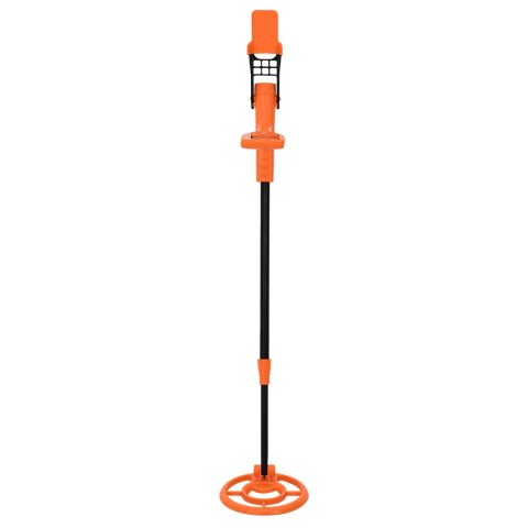 VidaXL Wykrywacz metali z wyświetlaczem LCD 2 modele 19 cm cewka żółty