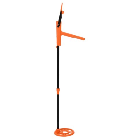 VidaXL Wykrywacz metali z wyświetlaczem LCD 2 modele 19 cm cewka żółty