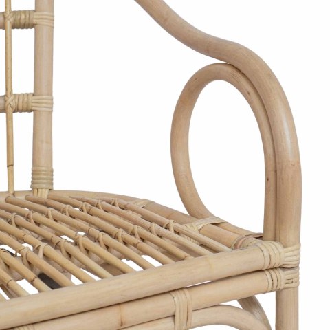 VidaXL Krzesło składane naturalny 58 x 60 x 81 cm rattan