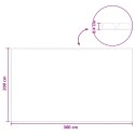 VidaXL Pokrywa Basenowa Ekstra Ciężka Czarny 300 x 200 cm PE