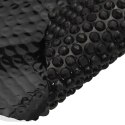 VidaXL Pokrywa Basenowa Ekstra Ciężka Czarny Ø 210 cm 0,4 mm PE