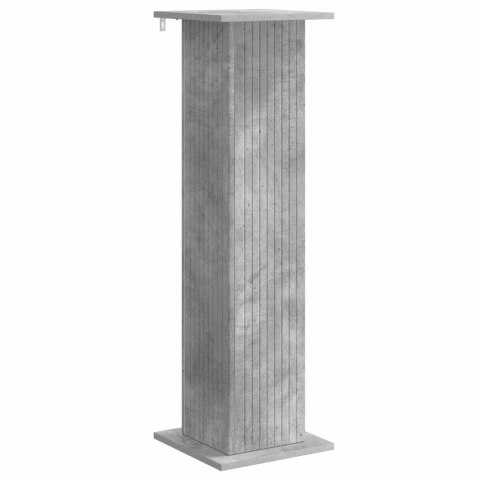 VidaXL Stojak na rośliny 2 pcs Betonowy szary 30,5 x 30 x 100,5 cm