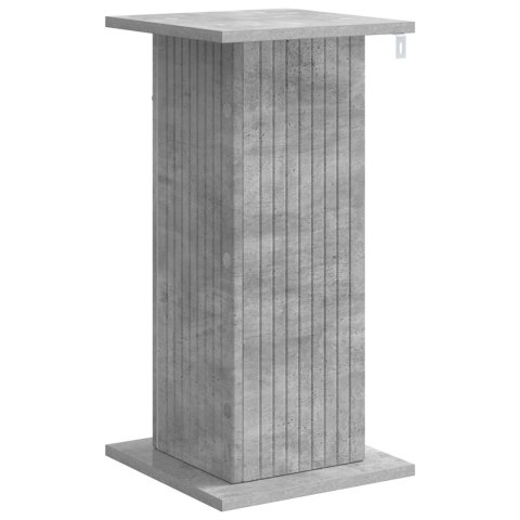 VidaXL Stojak na rośliny 2 pcs Betonowy szary 30,5 x 30 x 60,5 cm