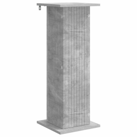 VidaXL Stojak na rośliny 2 pcs Betonowy szary 30,5 x 30 x 80,5 cm