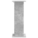 VidaXL Stojak na rośliny 2 pcs Betonowy szary 30,5 x 30 x 80,5 cm