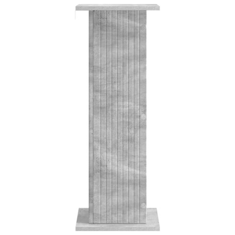 VidaXL Stojak na rośliny 2 pcs Betonowy szary 30,5 x 30 x 80,5 cm