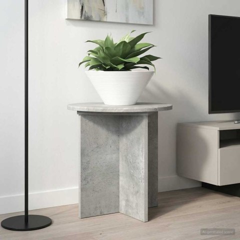 VidaXL Stojak na rośliny 2 pcs Betonowy szary 40 x 40 x 40 cm