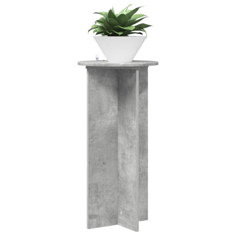 VidaXL Stojak na rośliny 2 pcs Betonowy szary 40 x 40 x 80 cm