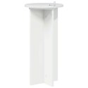 VidaXL Stojak na rośliny 2 pcs Biały wysoki połysk 29,5 x 29,5 x 60 cm