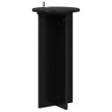 VidaXL Stojak na rośliny 2 pcs Czarny 29,5 x 29,5 x 60 cm