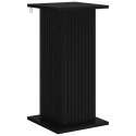 VidaXL Stojak na rośliny 2 pcs Czarny 30,5 x 30 x 60,5 cm