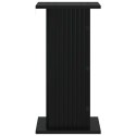 VidaXL Stojak na rośliny 2 pcs Czarny 30,5 x 30 x 60,5 cm