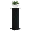 VidaXL Stojak na rośliny 2 pcs Czarny 30,5 x 30 x 80,5 cm