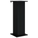 VidaXL Stojak na rośliny 2 pcs Czarny 30,5 x 30 x 80,5 cm