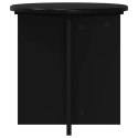 VidaXL Stojak na rośliny 2 pcs Czarny 40 x 40 x 40 cm