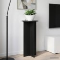 VidaXL Stojak na rośliny 2 pcs Czarny 40 x 40 x 80 cm