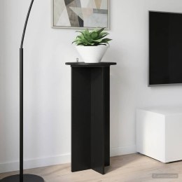VidaXL Stojak na rośliny 2 pcs Czarny 40 x 40 x 80 cm