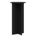 VidaXL Stojak na rośliny 2 pcs Czarny 40 x 40 x 80 cm