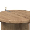 VidaXL Stojak na rośliny 2 pcs Dąb artisan 29,5 x 29,5 x 60 cm