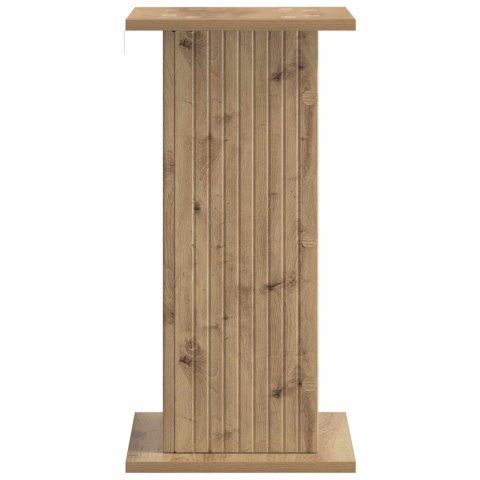 VidaXL Stojak na rośliny 2 pcs Dąb artisan 30,5 x 30 x 60,5 cm