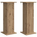 VidaXL Stojak na rośliny 2 pcs Dąb artisan 30,5 x 30 x 80,5 cm