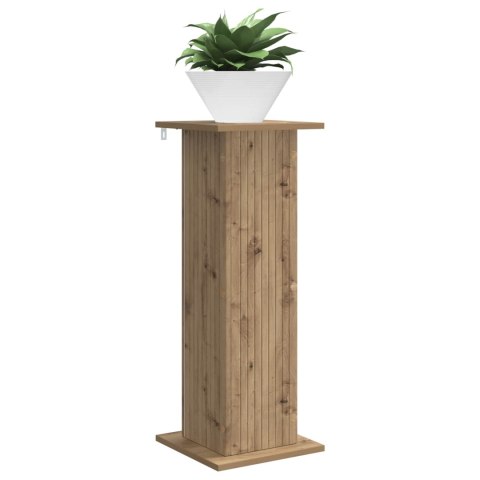 VidaXL Stojak na rośliny 2 pcs Dąb artisan 30,5 x 30 x 80,5 cm
