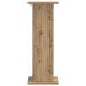 VidaXL Stojak na rośliny 2 pcs Dąb artisan 30,5 x 30 x 80,5 cm