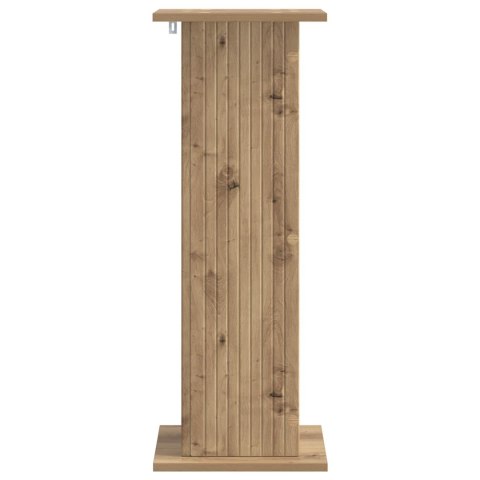 VidaXL Stojak na rośliny 2 pcs Dąb artisan 30,5 x 30 x 80,5 cm