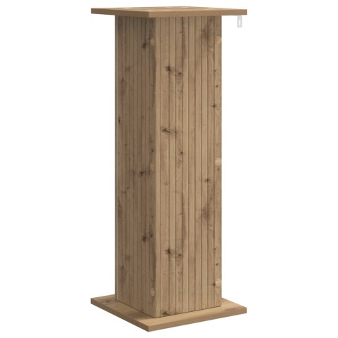 VidaXL Stojak na rośliny 2 pcs Dąb artisan 30,5 x 30 x 80,5 cm