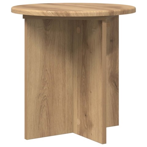 VidaXL Stojak na rośliny 2 pcs Dąb artisan 40 x 40 x 40 cm