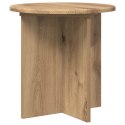 VidaXL Stojak na rośliny 2 pcs Dąb artisan 40 x 40 x 40 cm