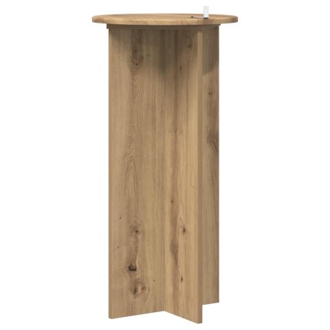 VidaXL Stojak na rośliny 2 pcs Dąb artisan 40 x 40 x 80 cm