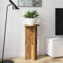 VidaXL Stojak na rośliny 2 pcs Stare drewno 29,5 x 29,5 x 60 cm