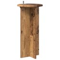 VidaXL Stojak na rośliny 2 pcs Stare drewno 29,5 x 29,5 x 60 cm