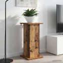 VidaXL Stojak na rośliny 2 pcs Stare drewno 30,5 x 30 x 60,5 cm