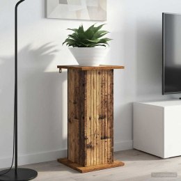 VidaXL Stojak na rośliny 2 pcs Stare drewno 30,5 x 30 x 60,5 cm