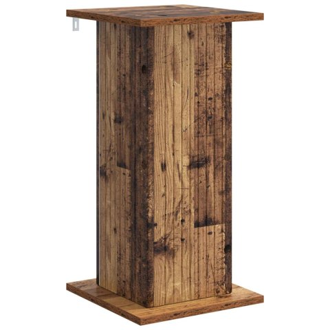 VidaXL Stojak na rośliny 2 pcs Stare drewno 30,5 x 30 x 60,5 cm