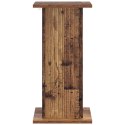 VidaXL Stojak na rośliny 2 pcs Stare drewno 30,5 x 30 x 60,5 cm
