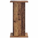 VidaXL Stojak na rośliny 2 pcs Stare drewno 30,5 x 30 x 60,5 cm