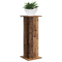 VidaXL Stojak na rośliny 2 pcs Stare drewno 30,5 x 30 x 80,5 cm