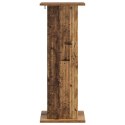 VidaXL Stojak na rośliny 2 pcs Stare drewno 30,5 x 30 x 80,5 cm