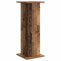 VidaXL Stojak na rośliny 2 pcs Stare drewno 30,5 x 30 x 80,5 cm