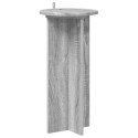 VidaXL Stojak na rośliny 2 pcs Szary Sonoma 29,5 x 29,5 x 60 cm